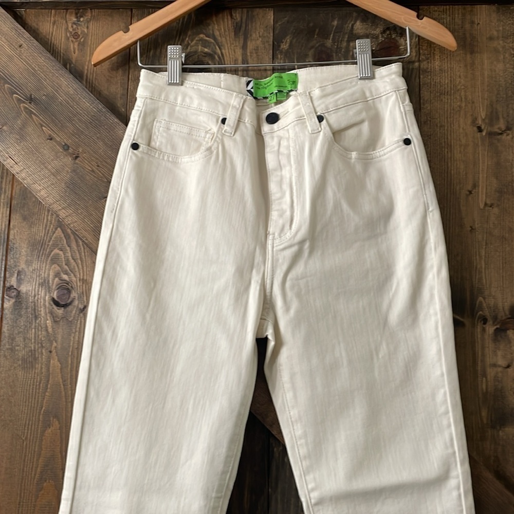 SANDRINE ROSE x FREE PEOPLE The Virgin Label High Rise Jeans - Picture 6 of 8